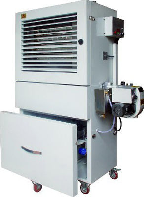 ΚΙΝΑ Φιλική θερμάστρα 12000 λαδιού μαγειρέματος Eco παραγωγή αέρα μ3/Χ με τη μηχανή ανεμιστήρων 0,6 KW προμηθευτής