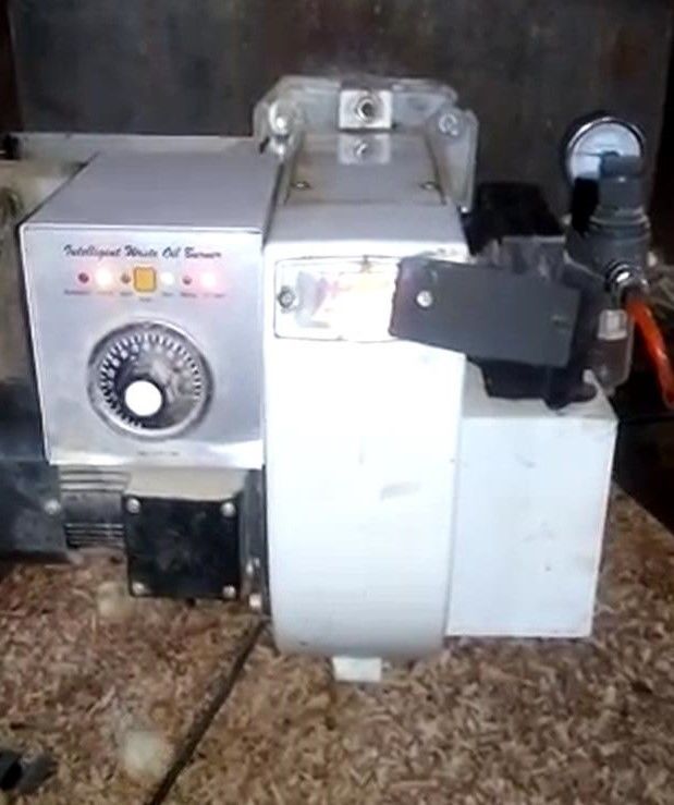 Υψηλής ευαισθησίας καυστήρας αποβλήτων KV 10 ρυθμιζόμενος με ανιχνευτή φλόγας 0