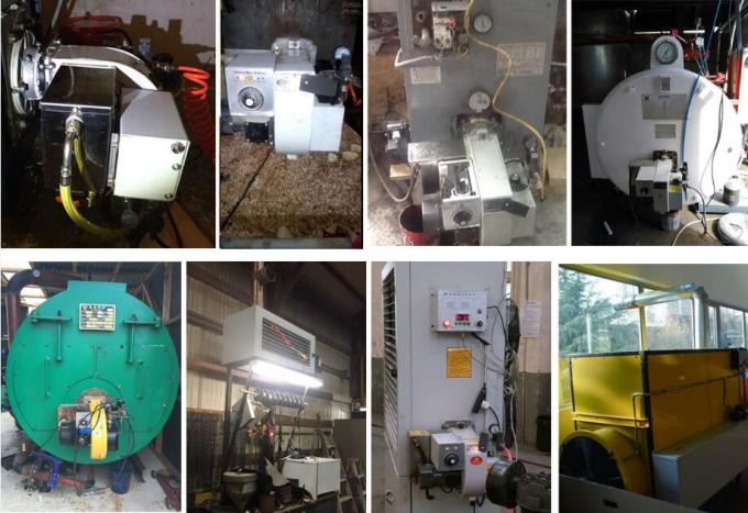 Μεταφορτώσιμο 6-8 L / H χρησιμοποιημένο καυστήρα αποβλήτων πετρελαίου, καυστήρα πετρελαίου γκαράζ εύκολη συντήρηση 0